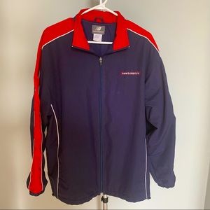 90s New Balance Windbreaker Track Zip Up Jacket